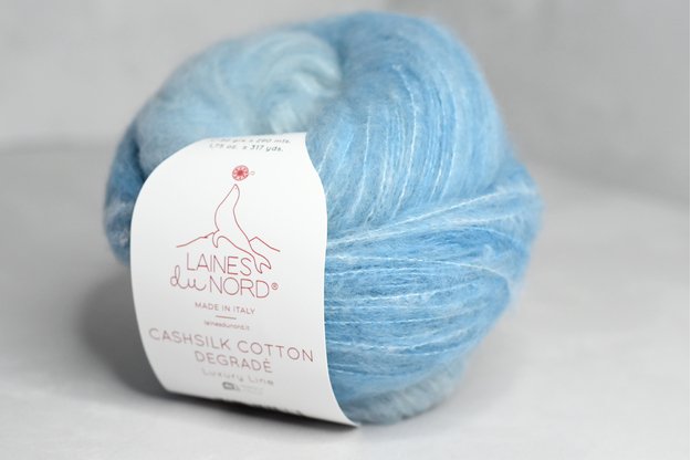 Laines du Nord Cashsilk Cotton Degrade siūlai 9