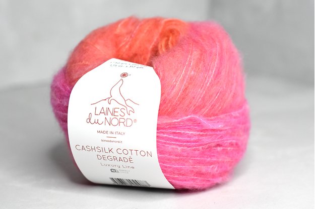 Laines du Nord Cashsilk Cotton Degrade siūlai 11