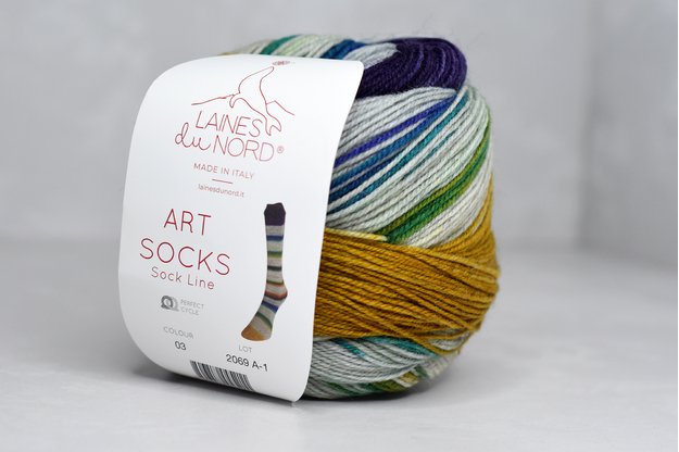 Laines du Nord Art Sock siūlai 03